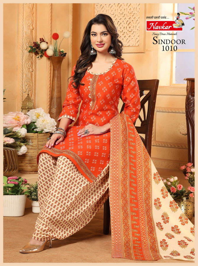 Navkar Sindoor Vol 20 Cotton Printed Readymade Suits Catalog
